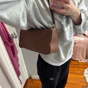 Elegant Brown Shoulder Bag